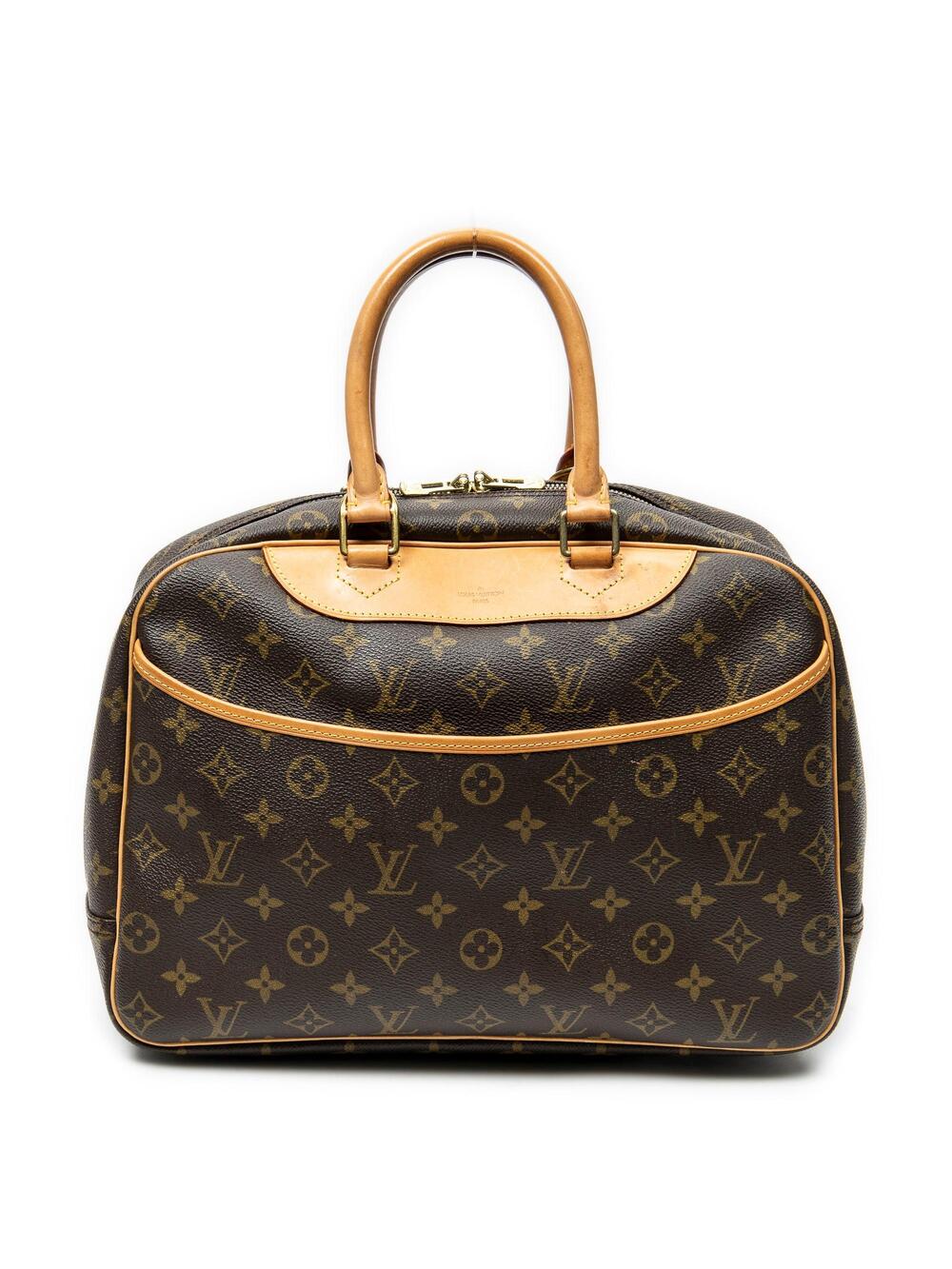 Louis Vuitton Deauville Handbag Canvas #367413L10B
